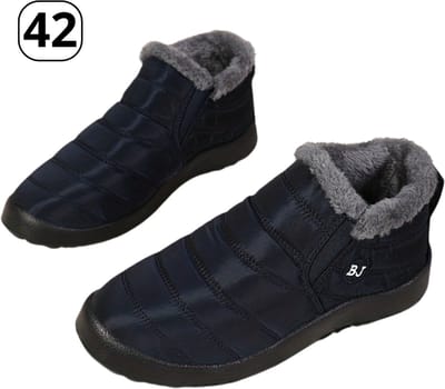 Nivard Antislip Sneeuwboots - Snowboots - Wintersport Sneeuwschoenen - Ski Gadgets Voor Heren - Maat 42 - Blauw