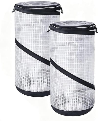 Mini Kas Set - Plant Beschermhoes - Tuinieren Bescherming - Winddicht PVC - 2 stuks 28x50cm - Transparant