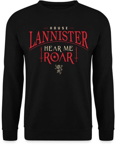 Game Of Thrones Huis Lannister Hear Me Roar Sweater Heren