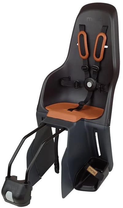 Minia Ff Achterzitje Voor Kinderfiets Bruin 22 kg Jongen