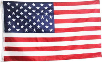 5 Amerikaanse vlaggen - Amerikaanse vlag- Vlag van Amerika - USA flag - The Stars and Stripes - 5 stuks - Vlag - USA vlag - 90/150CM - American flag - One size - CHPN