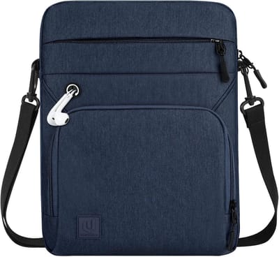 Tablet Sleeve Schoudertas voor 9-11 inch Tablets, Geschikt voor iPad en Galaxy Tab, Met Oordopjespoort en Bescherming