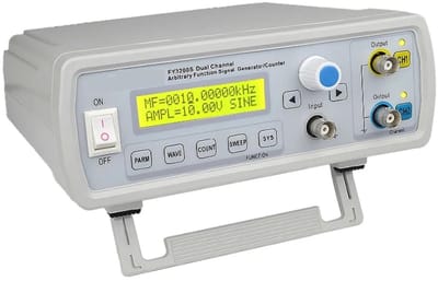 Digitale Signaalgenerator - Functiegenerator DDS - Elektrisch Testen - Tweekanaals 250MSa/s - 19x18x7cm