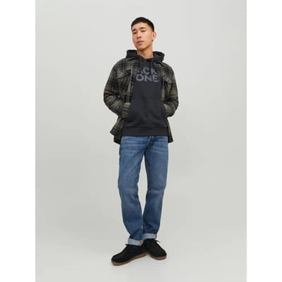 JACK & JONES - JJECORP LOGO SWEAT HOOD Heren Trui