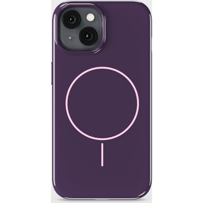 Phone Case Mono Deep Plum/Pink iPhone 13