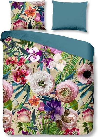 Good Morning Tropical - Dekbedovertrek - Lits-jumeaux - 240x200/220 cm + 2 kussenslopen 60x70 cm - Multi
