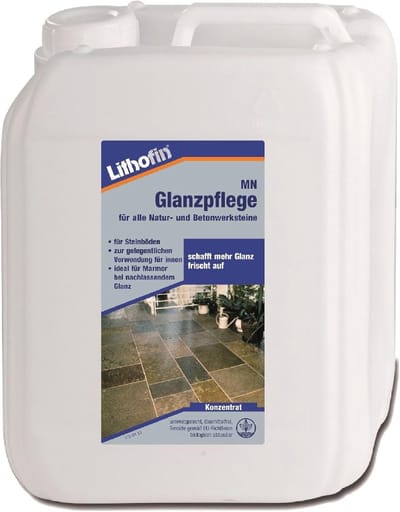 Glansverzorging Natuursteen - Vloeronderhoud Emulsie - Binnen Vloeren Reinigen - Oplosmiddelvrije Was Basis - 5 Liter