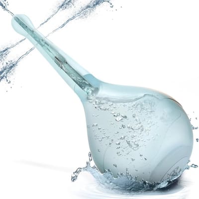 Intiem Douche voor Gezondheidszorg en Ontspanning - Anti-reflux en Transparant - Darmspoeling voor Vrouwelijke Hygiëne