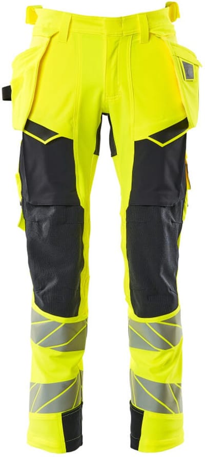 Mascot Accelerate Safe Broek met spijkerzakken 19031-711 - hi-vis geel/donkermarine - C46 - 76