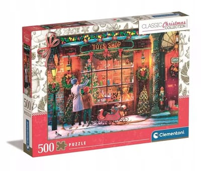 Clementoni Kerstpuzzel 500 Stukken - Klassieke Collectie