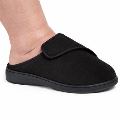 Sicó Verbandslipper - Verbandsloffen - Verbandpantoffel - Voor Dames & Heren Zwart - Maat 35