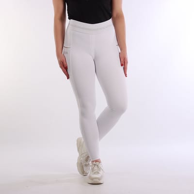 Quur Paardrijlegging Quur Qnila Full Grip Wit-zilver - 44
