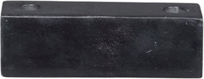 Kandelaar Kaarshouder Potloodkaarsjes Dunne Kaarsen - Broste Copenhagen - Marmer - Zwart - 11 x 3,5 x 3,5 cm