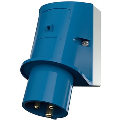 Mennekes Wandtoestelst 32a3p6h230v blau - M344