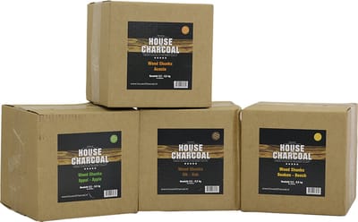 Rookhout Chunks Combi Deal – 4 soorten rook chunks: Appel, Acacia, Beuken& Eiken - 2,3-2,5kg