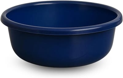 Ronde wastafel 6L van duurzaam kunststof - Multifunctionele wastafel voor keuken, tuin of badkamer - 32 cm