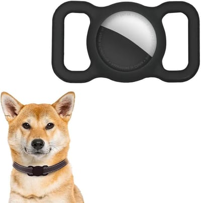 Allecto Plus - 2 stuks Siliconen Houders voor AirTag Halsband - Waterproof Honden- en Kattenpenning Cover