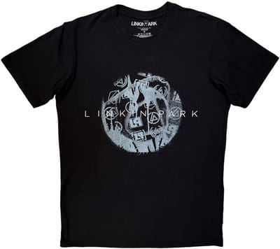 Linkin Park - Logo Blur Heren Tshirt - S - Zwart