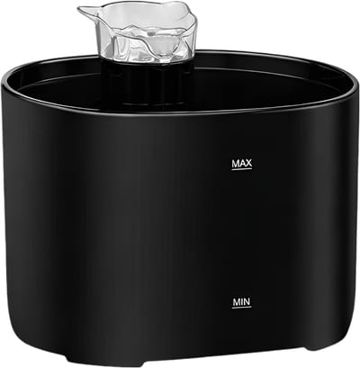 Drinkfontein Katten - 2.2L met Automatische Circulatiefilter -Waterdispenser - Zwart