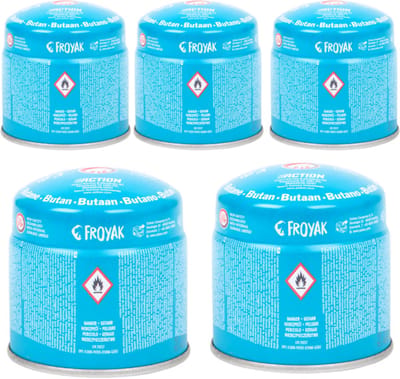 Froyak gasblikje 190 gram X5