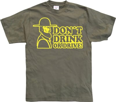 Hybris D „on T Drink Or Drive“-T-shirt SH-1-10769-LFH2-4