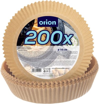 Airfryer Bakje zonder Olie Papier 16-19 cm 200 stuks - Vorm voor Luchtfriteuse - Frituurmandje - Bakpapier - Accessoires