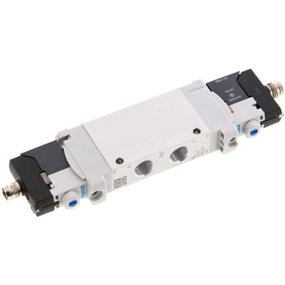 2x3/2 G1/8'' NC Magneetventiel 24V DC 1.5-7bar/21.0-98psi M8 Stekker Festo