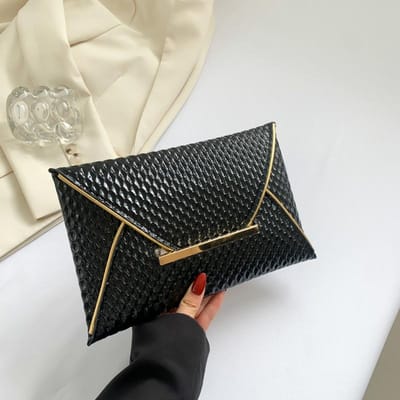 Mooie en Gepersonaliseerde Nieuwe Stijl Enveloppetas Gepersonaliseerde Kleine Vierkante Tas Mode Eenvoudig en Modieus Enveloppetas gray