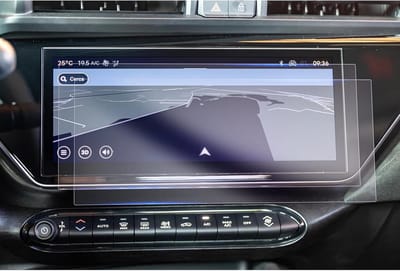 Compatibele Navigatiefilm voor Alfa Romeo Junior 2025-2026, 10.25 Inch Schermbeschermer, 9H Krasbestendig en Duurzaam voor Hybrid EV Touchscreen