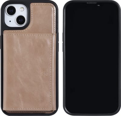 UNIQ Accessory Rose Gold Telefoonhoesje voor Apple iPhone 13 | Pu-materiaal | Bescherming & Stijl