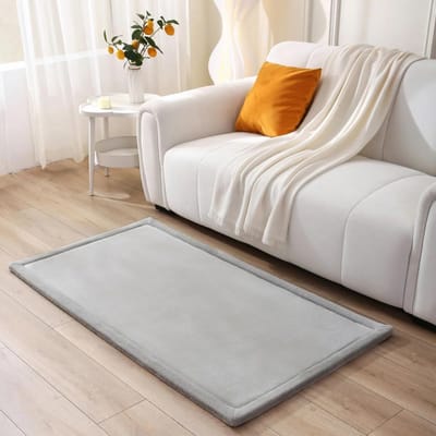 Speelmat Baby 150x80x2,5cm, Grijs – Kinderkamer Speelkleed met Hoogwaardig Memory-schuim – Speelmat Schuim met Antislip – Speelkleed Baby, Kindertapijt, Tatami Mat