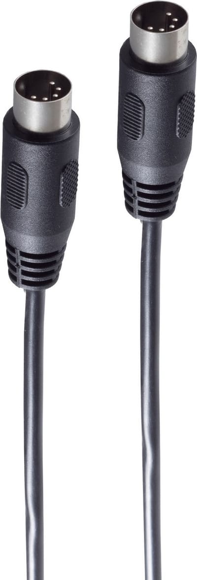 shiverpeaks BS10005 audio kabel 5 m DIN (5-pin) Zwart
