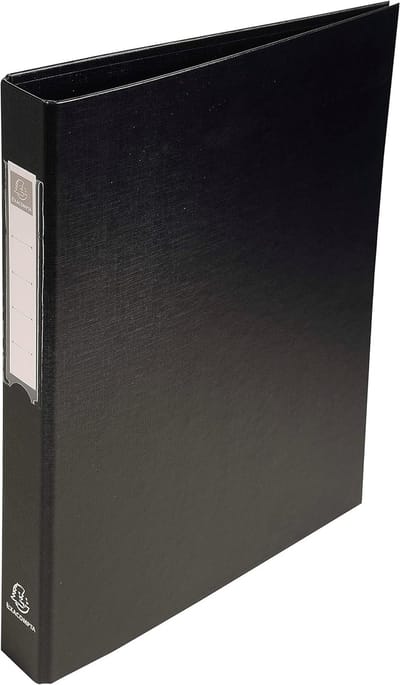 Ringbanden Set - Kantoor Mappen - Documenten Archiveren - Harde Omslag - A4 Formaat - Zwart