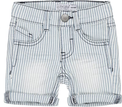 Dirkje Kinderkleding Jongens Gestreepte Jeans Short - 56