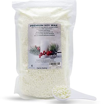 Natuurlijke Sojawas voor Kaarsen Maken - Vegan Vriendelijk, 100% Natuurlijk
