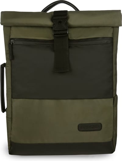 Sprint - Roll Top Backpack - Rugzak, Werktas, Laptoptas, Schooltas, School bag, Office bag, Reisrugzak, Rugtas, Travel backpack - Army Green - 26L