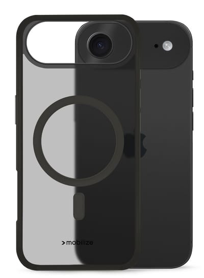 Mobilize Compatible Hybrid Pro Case - Geschikt voor Apple iPhone Air - Black - Geschikt voor MagSafe opladen