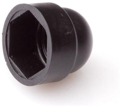 Deltafix - Moerdop m6 nylon zwart