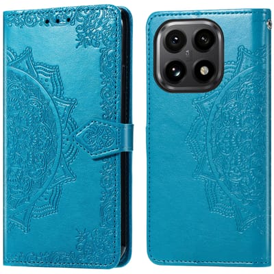 imoshion Hoesje - Geschikt voor Xiaomi 15T - Mandala Bookcase - Turquoise