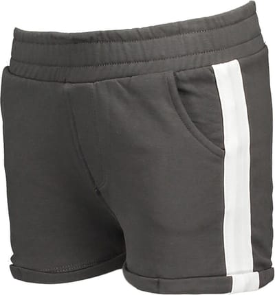 Moodstreet Meisjes Short met contrast streep - Antra - Maat 86/92
