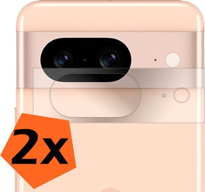 Camera Lens Protector - 2 Stuks - Geschikt voor Google Pixel 8 - Camera Screenprotector - Gehard Glas - Beschermglas - Tempered Glass - Screen Protector