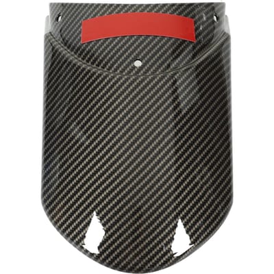 Extension d'Extenseur de Garde-Boue Avant de Moto Style Fibre de Carbone pour F 900 XR 2020‑2022 black