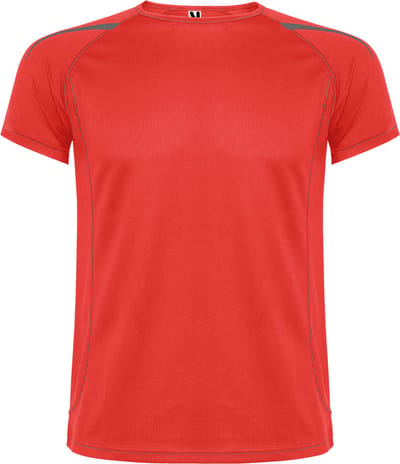 Sportshirt unisex Sepang merk Roly maat S Rood