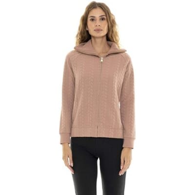 Capuchon sweaters Leone 1947 Woman Bonded High Collar Relaxed