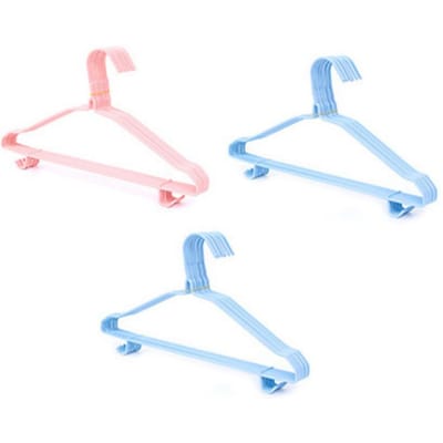 30 Stuks Kledinghangers Haak Design Anti-Slip Milieuvriendelijke Metalen Hangers voor Thuisgebruik white