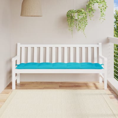 vidaXL - Tuinbankkussen - 180x50x7 - cm - oxford - stof - turquoise