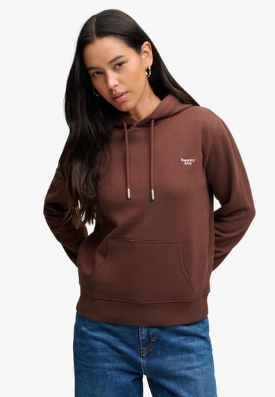 Superdry - Signature Geborduurde Hoodie - Dames - Hoodies