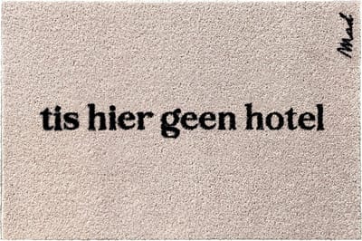 Mad About Mats - CASPER - deurmat - schoonloop/scraper - wasbaar - 50x75