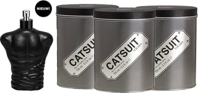 Creation Lamis Catsuit Man - Topparfum voor de zelfverzekerde man - 3 stuks