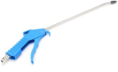 Dailygoods- Stofblowgun Hoge Druk - 6mm Pijp - Roestvrij Staal - Oliebestendig - Slijtvast - Duurzaam Ontwerp - Luchtblaaspistool